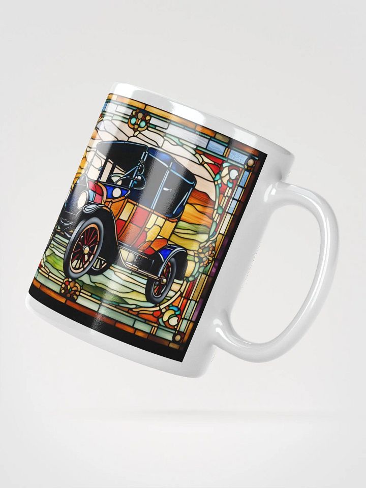 #005 Partridge Family Model-T Stained Glass Mug product image (6)