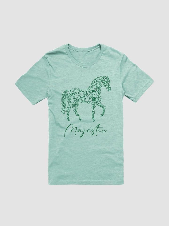 Majestic Floral Horse T-Shirt product image (2)