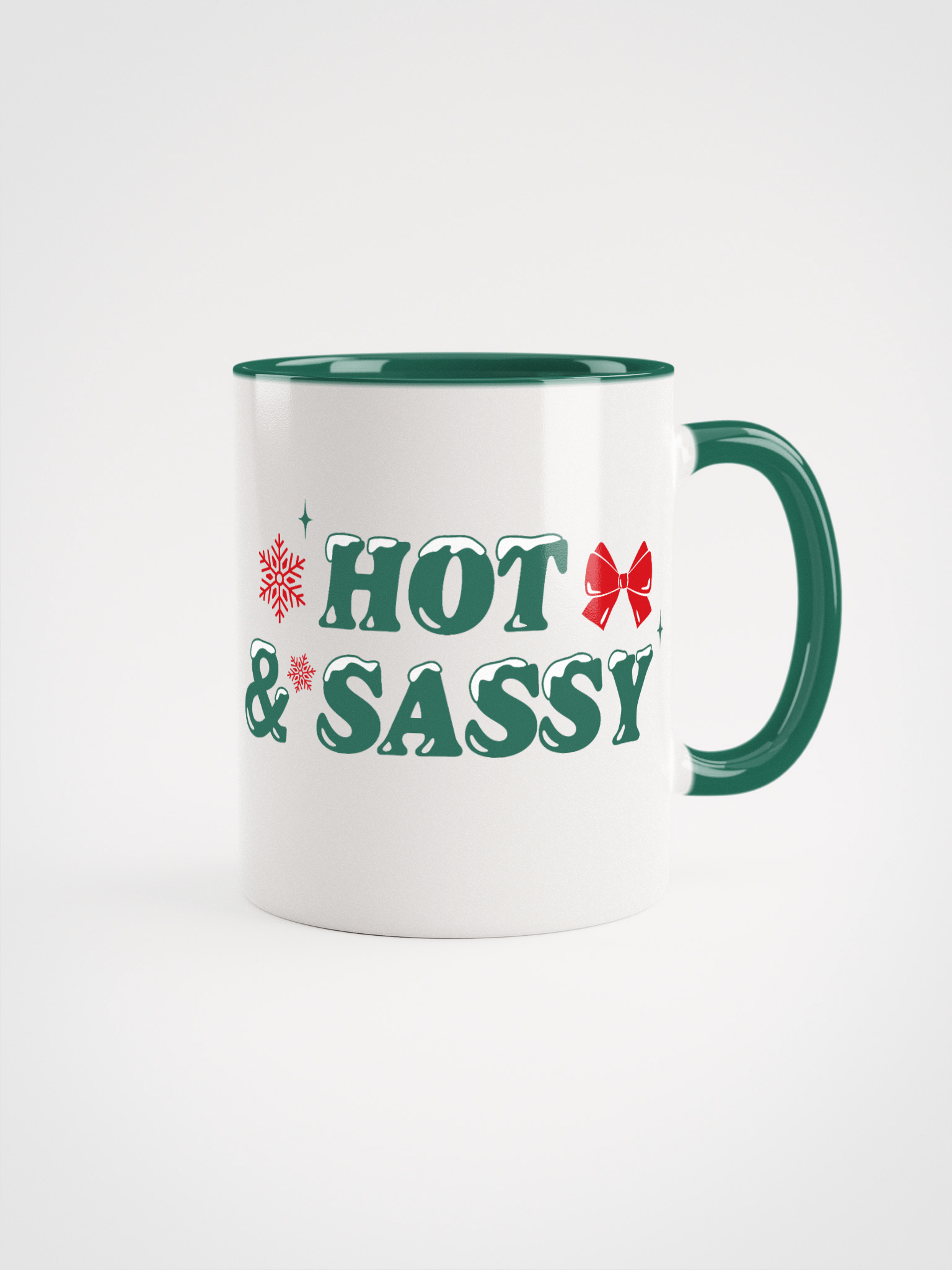 "Hot & Sassy" Mug - Green product image (2)