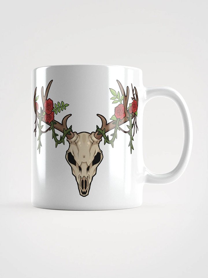 White Deer Skull Mug (11 oz) product image (1)