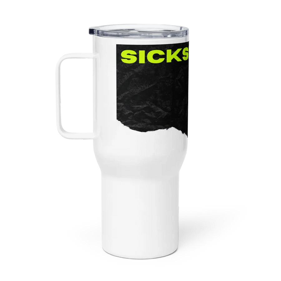 Neon Green Gaming Travel Mug product image (1)
