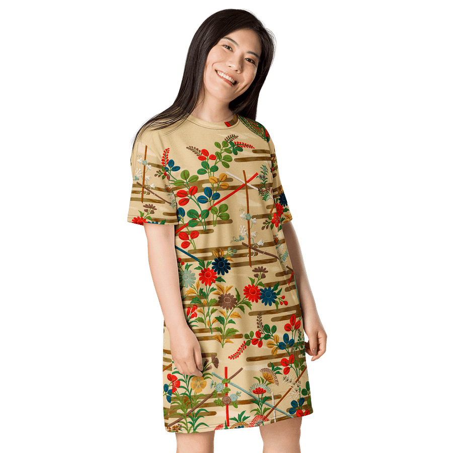 Vintage Painting. T-Shirt Dress product image (4)