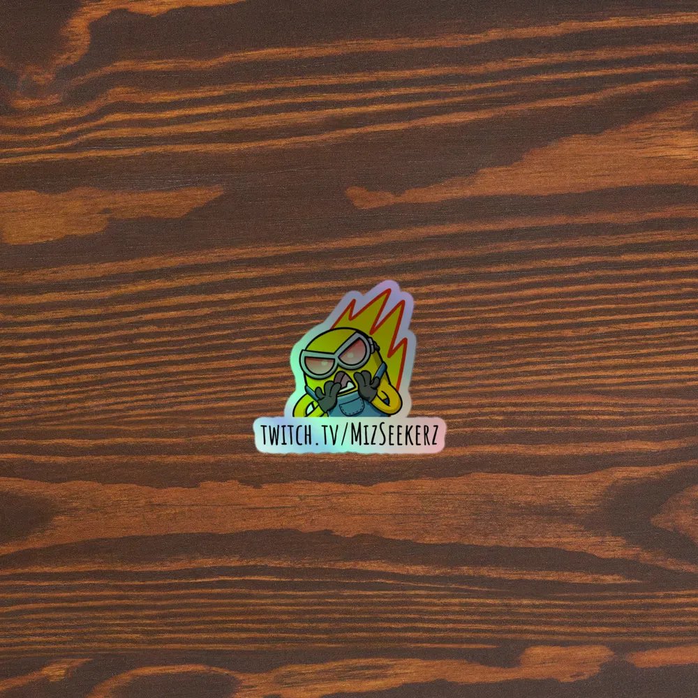 Angy Minion Holocut Sticker product image (5)