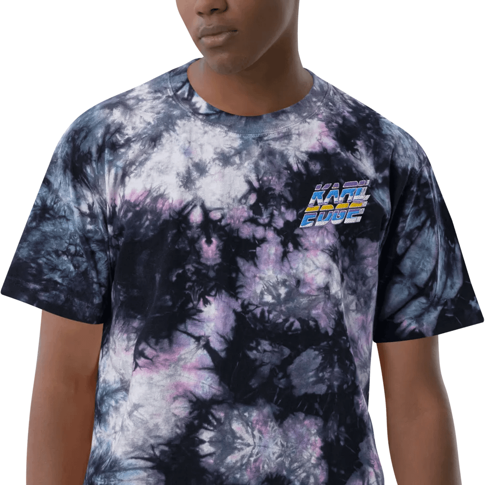 KARL TIE DYE EMBROIDERED TEE product image (10)