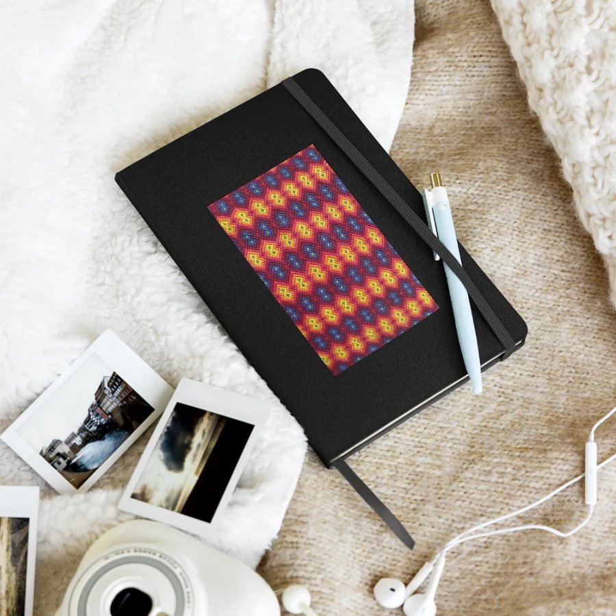 Red & Blue Diamond Hardcover Notebook product image (18)
