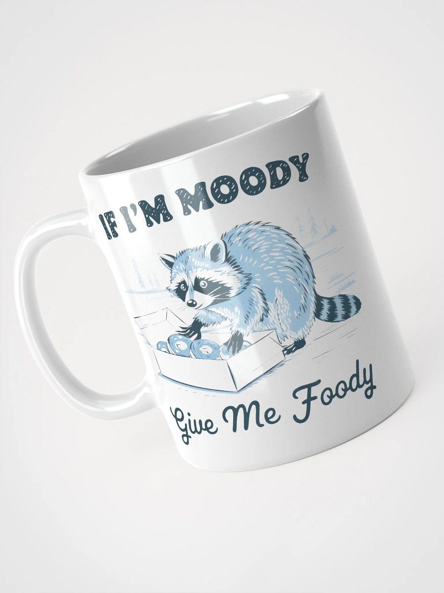 Moody Foody Raccoon Glossy Mug product image (8)