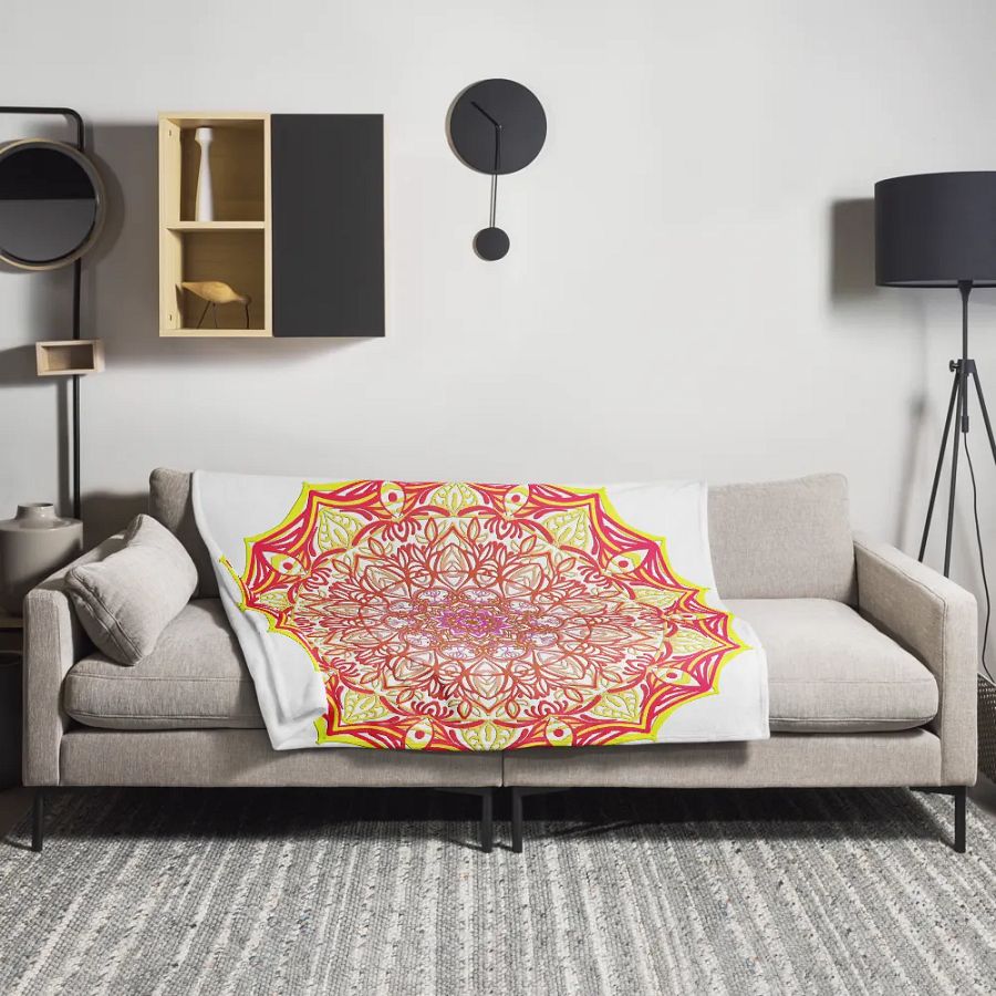Mandala Magic Throw Blanket product image (1)
