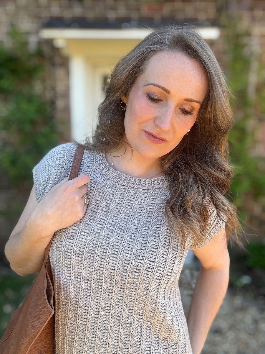 CROCHET PATTERN & VIDEO / Treble Tee Top Pattern, Sizes Xs-5X, Video Tutorial, Comfy, Easy Summer T Shirt Pattern product image (7)