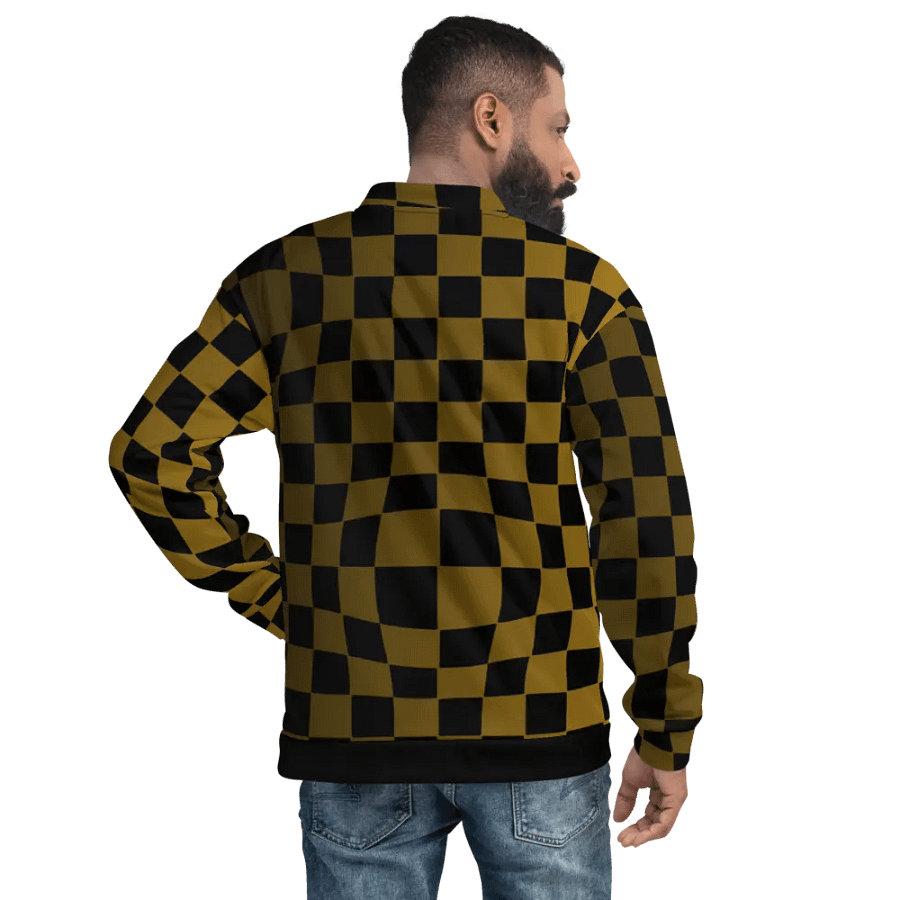 Kaleidoscope Illusion All-Over Bomber Jacket_Gold product image (12)