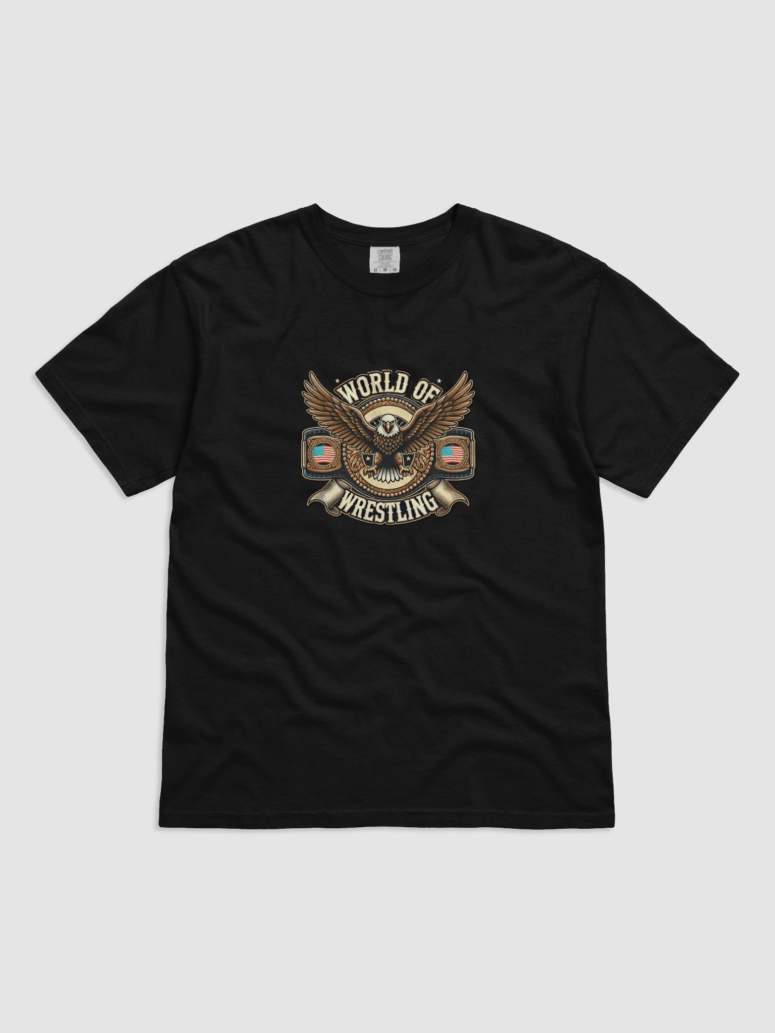 'OFFICIAL' World of Wrestling S10 logo shirt product image (5)