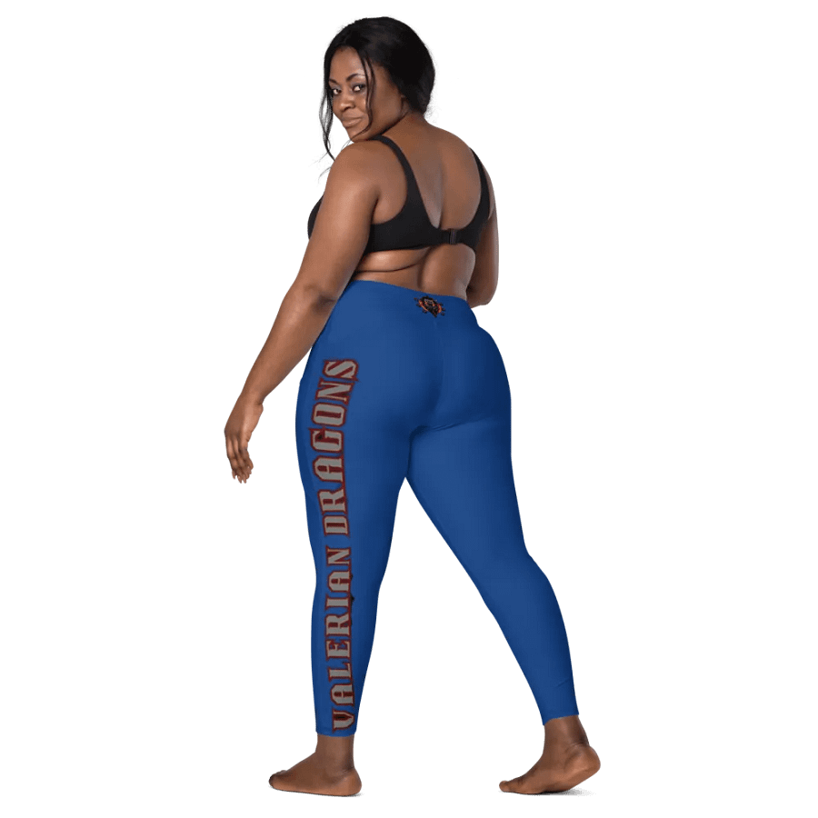 BLUE demon soul square up women's pocket leggings product image (6)
