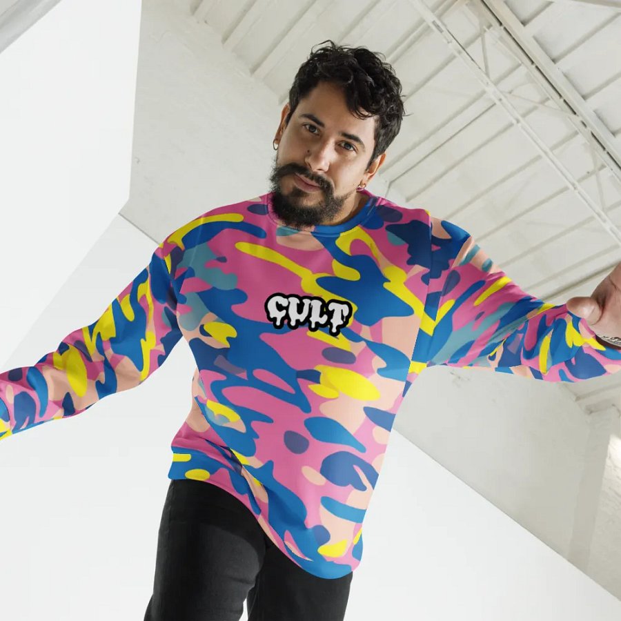 CULT CAMO SWEATER product image (4)