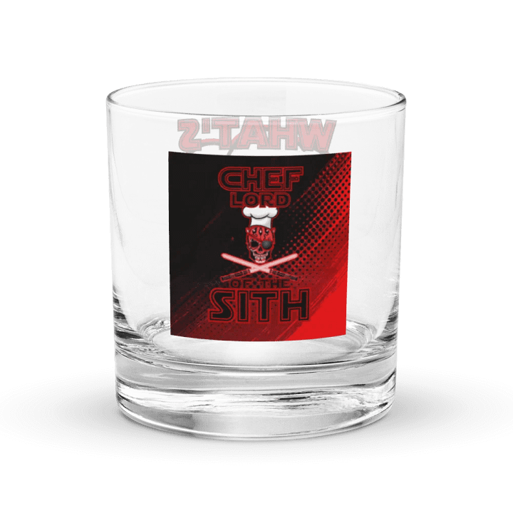 Chef's drinking glass product image (2)