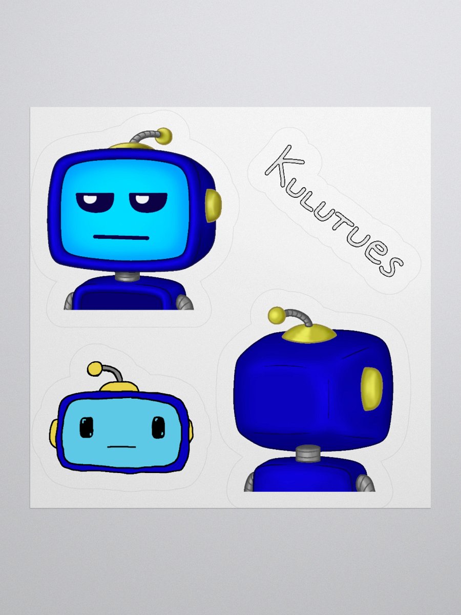 Sticker Sheet - Leave/Arrive & Squiggletues product image (1)