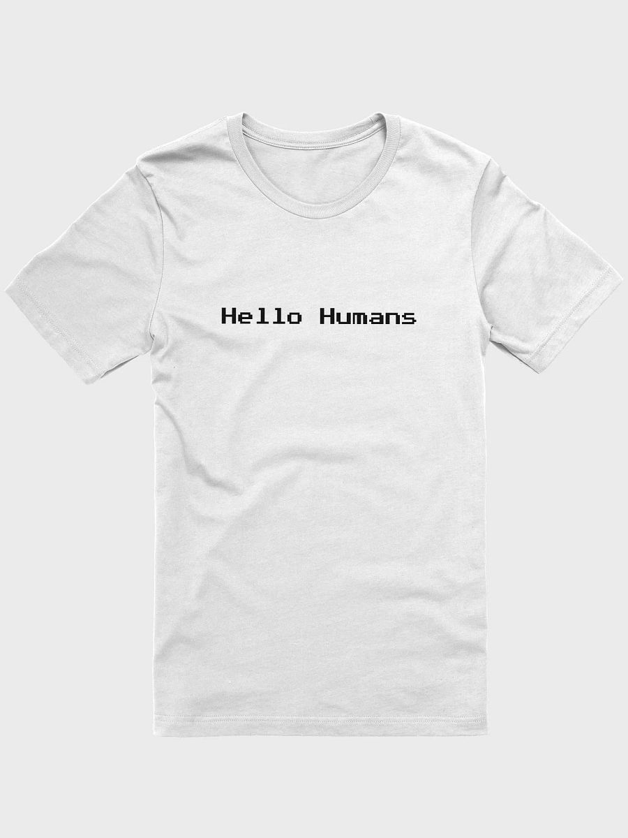 Hello Humans (Light Minimalist Tee) product image (4)