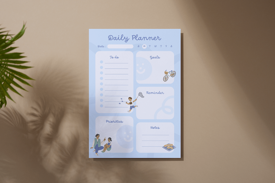 Minimalistic Daily Planner for 2024 product image (4)