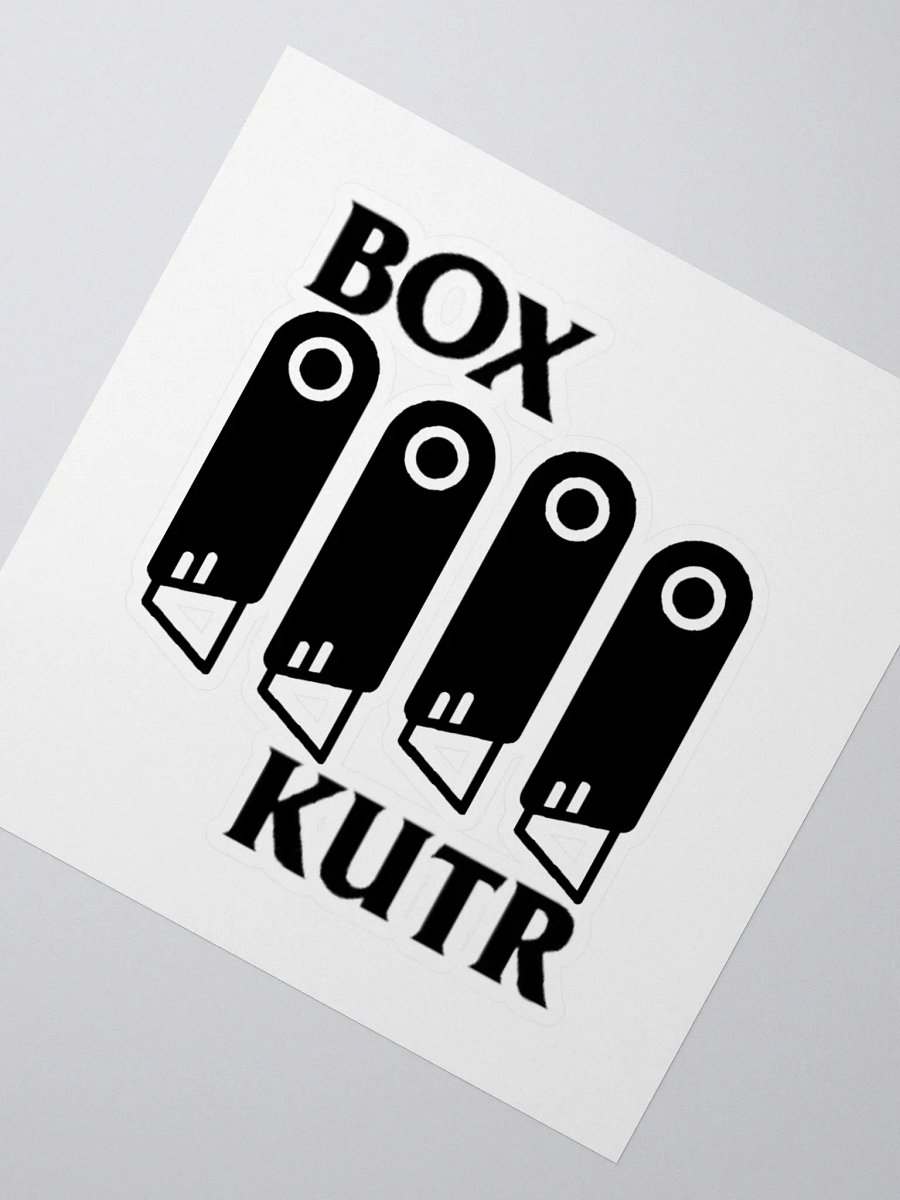 BOX KUTR STICKER product image (2)