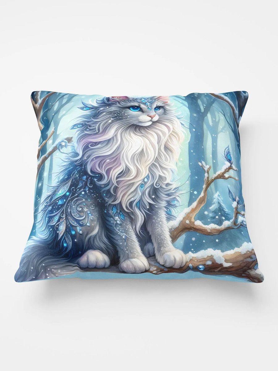 Frosty Feline Pillow product image (3)