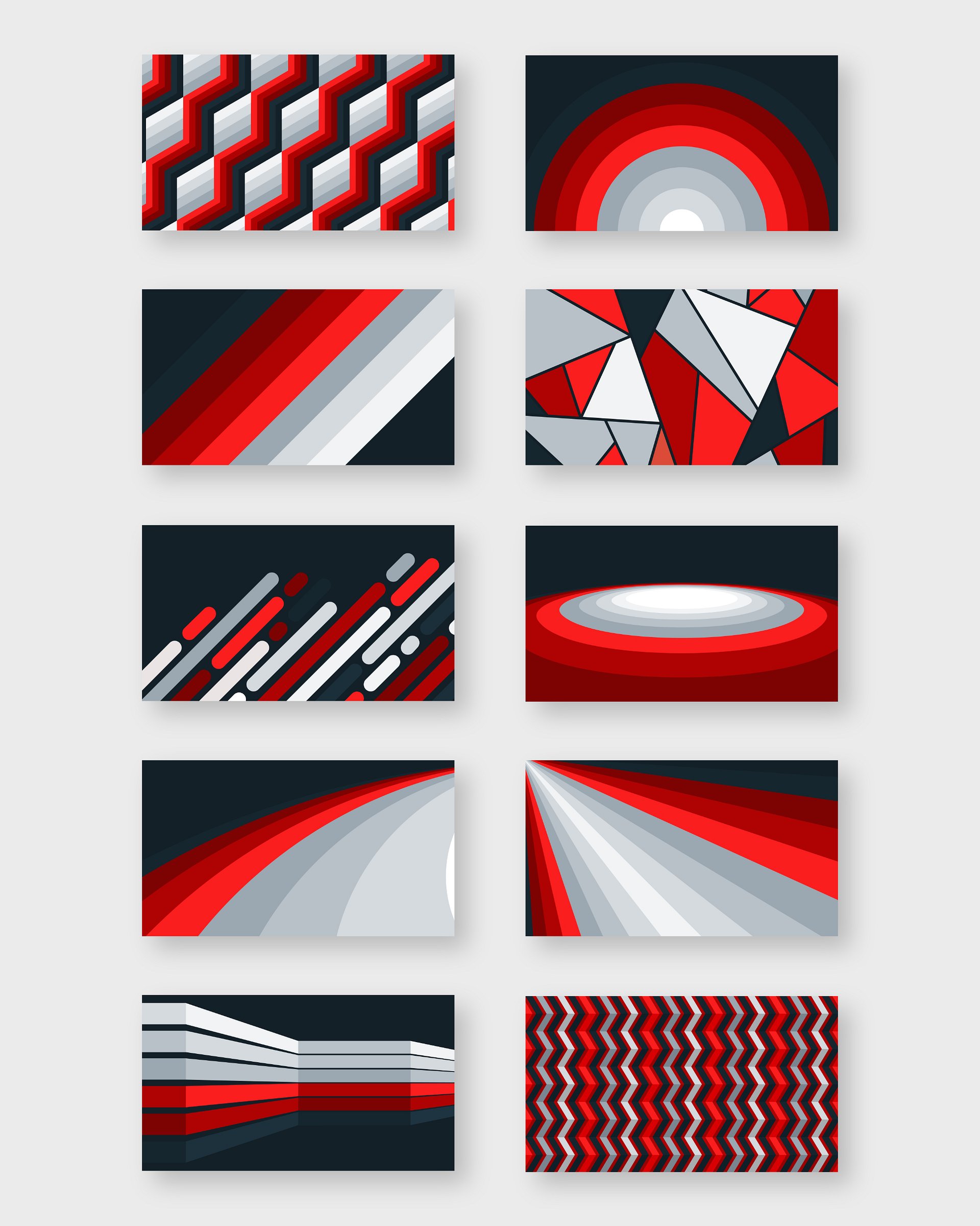 Crimson Symmetry 8K Wallpaper Pack product image (6)