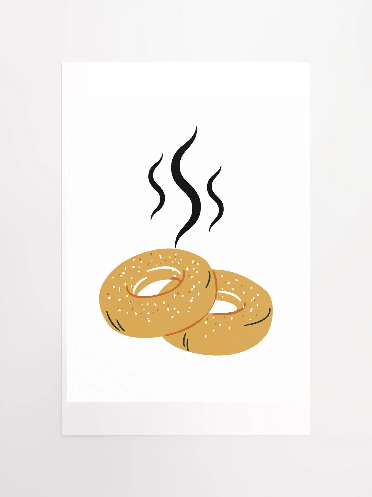 Roasted Bagel Poster! product image (4)
