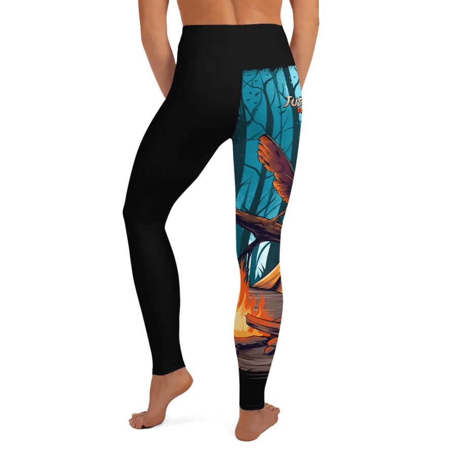 Eerie Mothman Yoga Leggings product image (6)