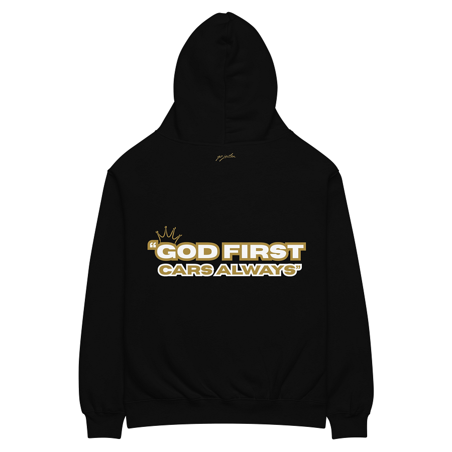 Branded GZ JEITEN Hoodie | "God First, Cars Always" Edition product image (8)