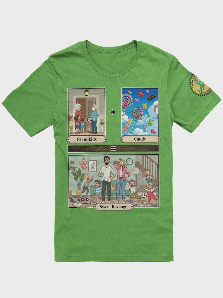 Grandkids + Candy = Sweet Revenge (Both) Bella+Canvas Supersoft T-Shirt Colors (4) product image (1)