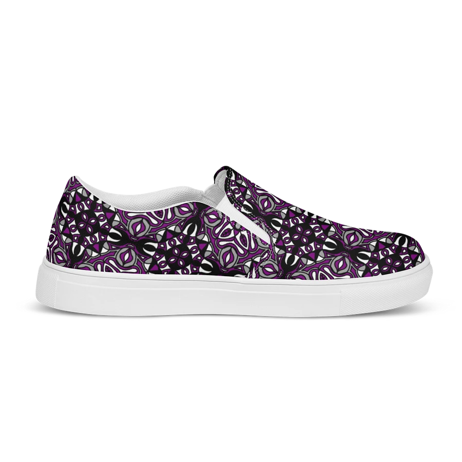 Mens Slip On Canvas - Asexual Abstract product image (11)