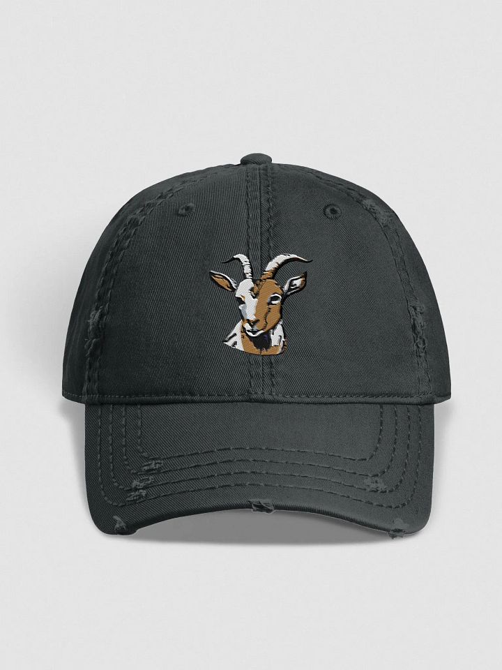 Rugged Goat Distressed Dad Hat product image (2)