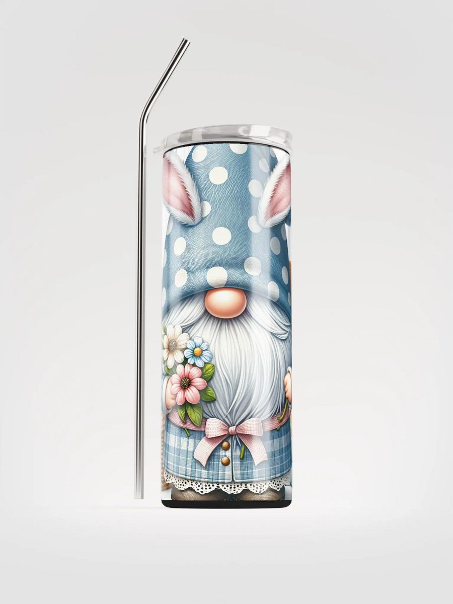 Whimsical Easter Gnome Stainless Steel Tumbler product image (2)