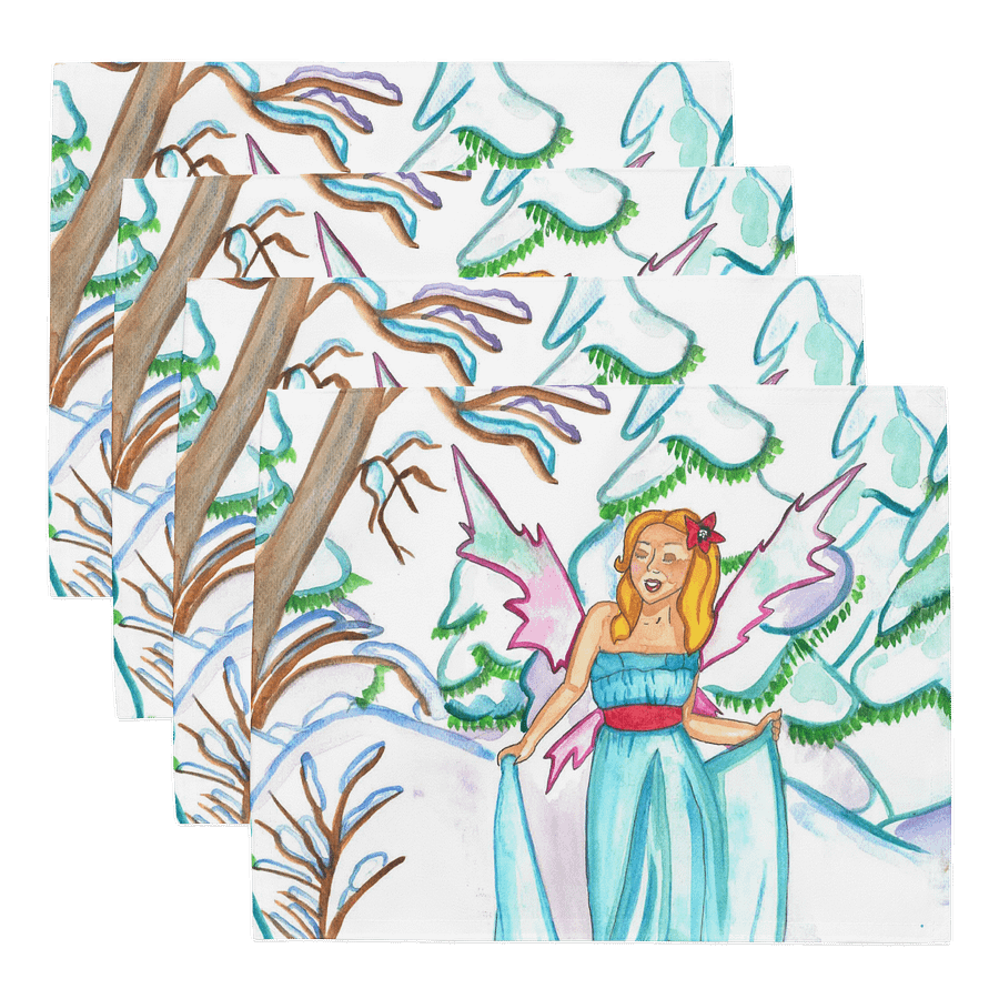 Winter Fairy Wonderland Placemats product image (1)