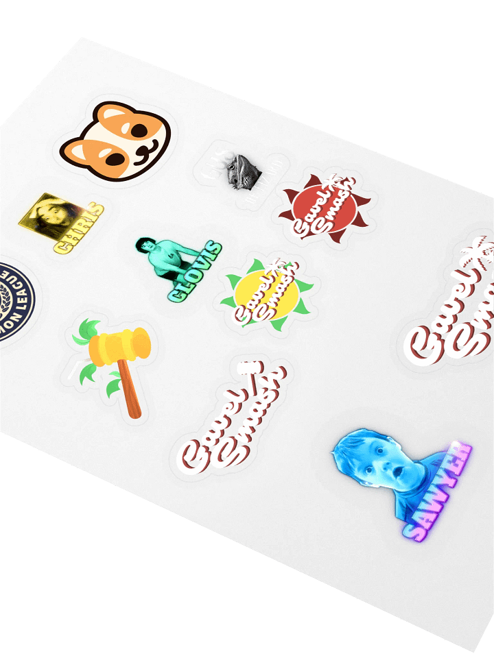 Gavel Sticker Sheet product image (2)