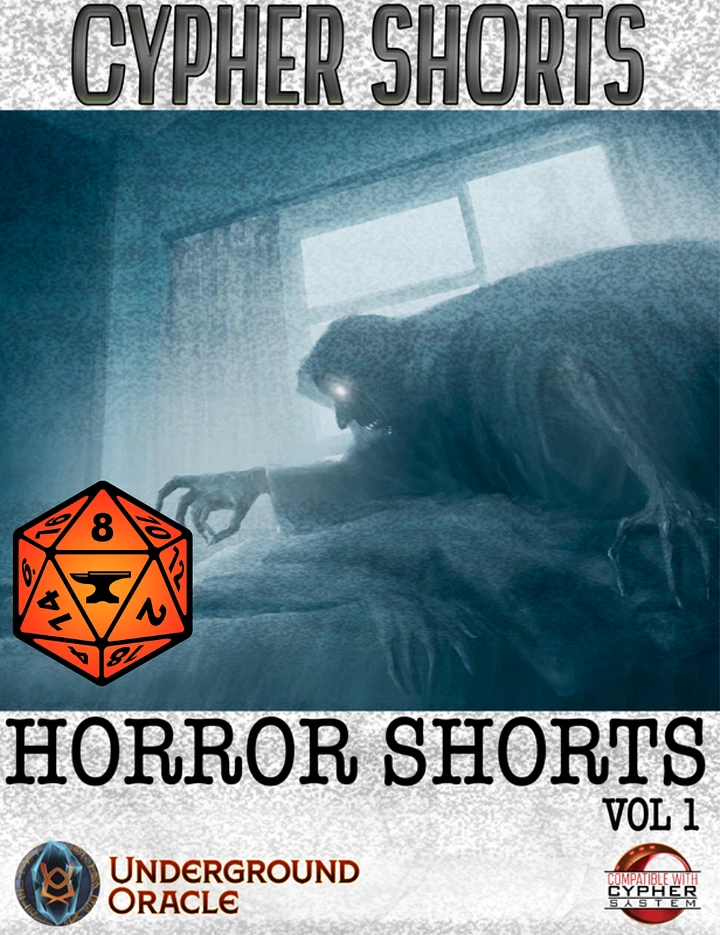 Cypher Shorts: Horror Shorts Vol. 1 (Foundry VTT) product image (1)