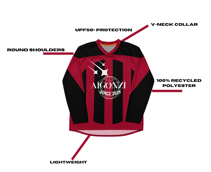 xredblack Premium Hockey Jersey product image (2)