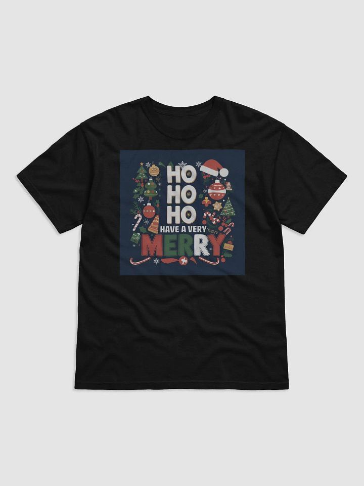 Ho Ho Ho Christmas Unisex T-shirt for men and women Comfort Colors product image (9)