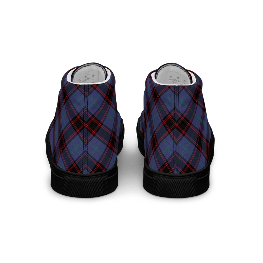 Rutherford Tartan Men's High Top Shoes product image (6)