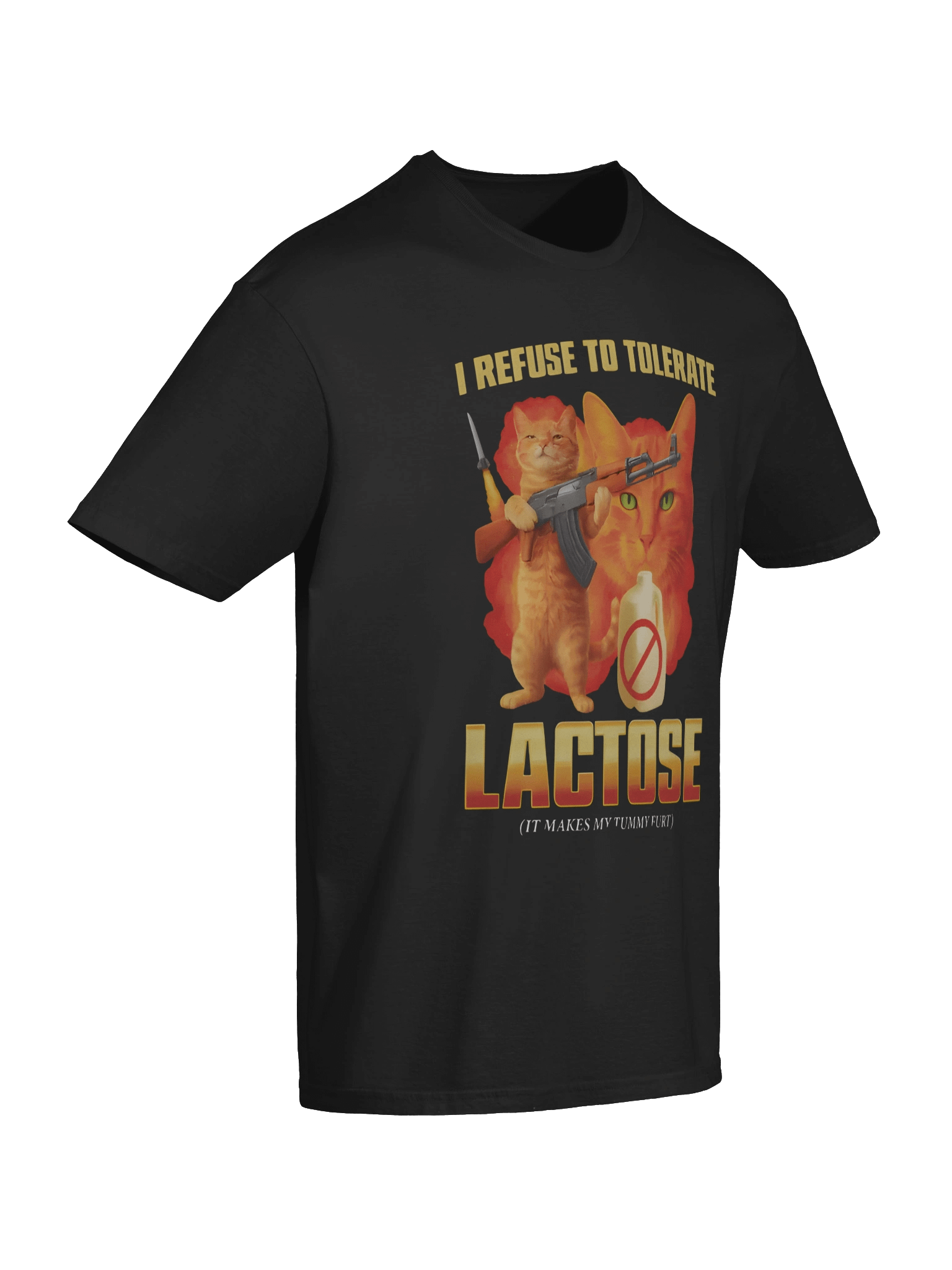 I Refuse To Tolerate Lactose It Makes My Tummy Hurt T-Shirt product image (7)