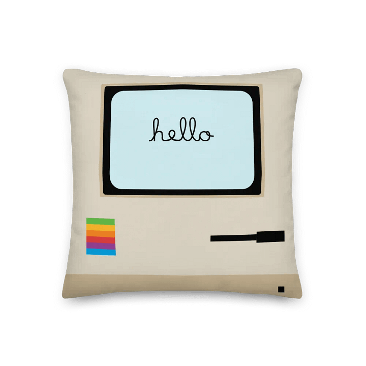 Risotto Retro Computer Pillow product image (2)