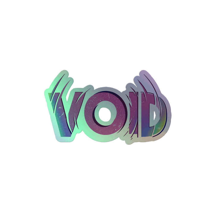 Lost Records: Bloom & Rage Autumn's VOID Holographic Sticker product image (2)
