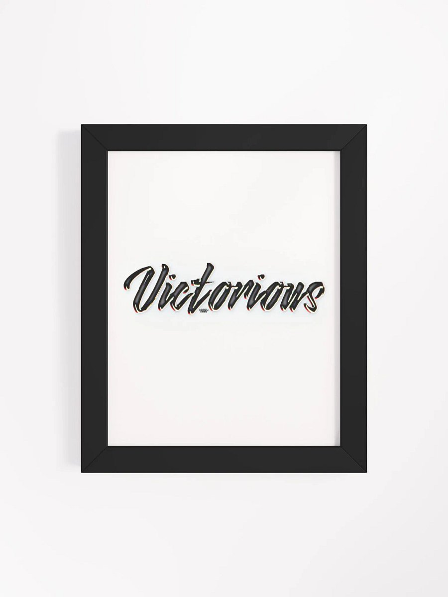 Victorious - Framed - High-Quality Matte Poster product image (4)