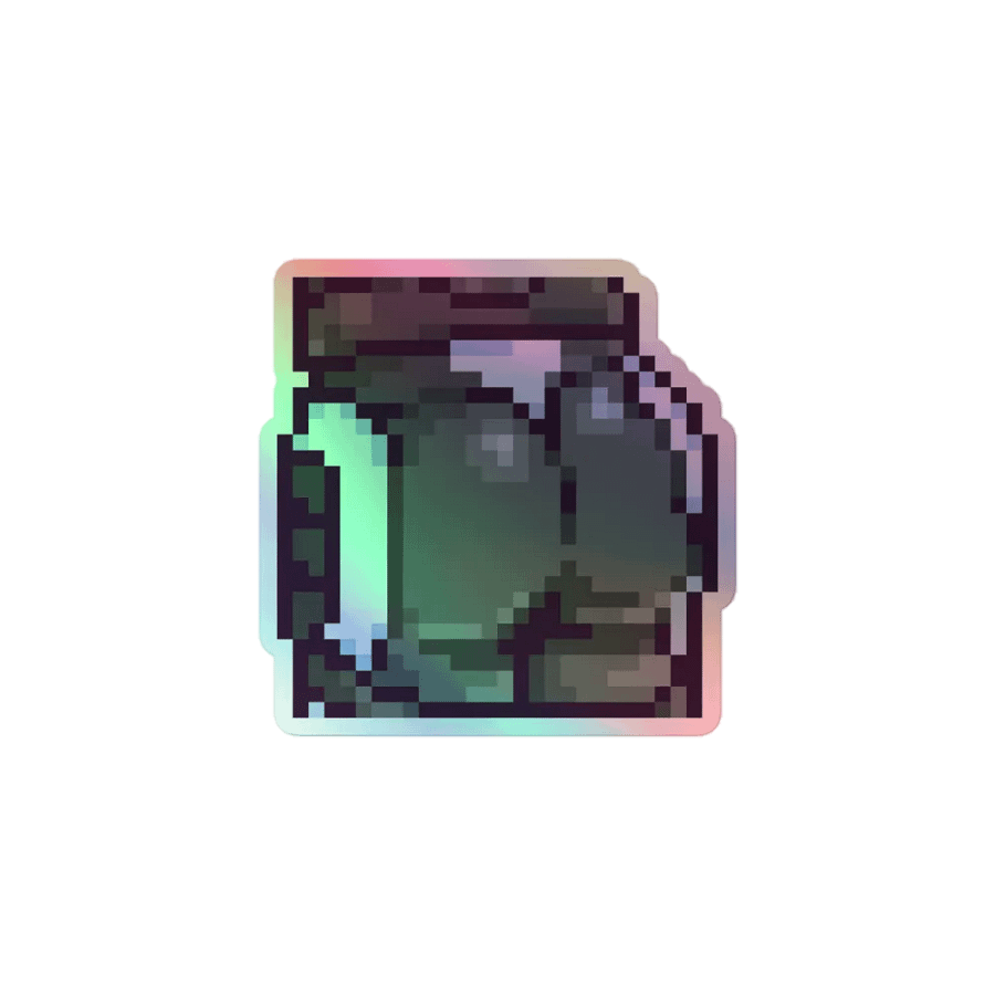 Holo Pixel Undersuit Sticker product image (1)
