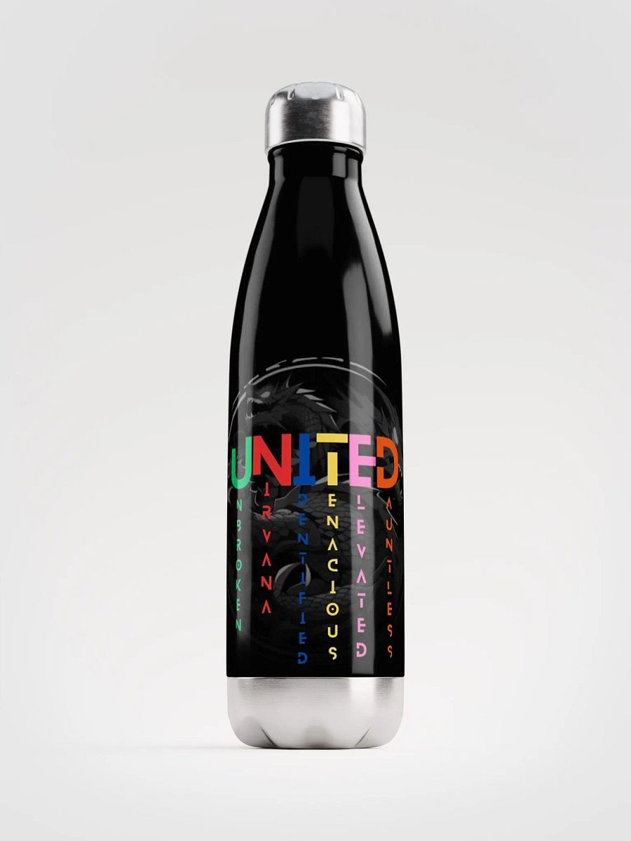 united by the rainbow water bottle product image (1)
