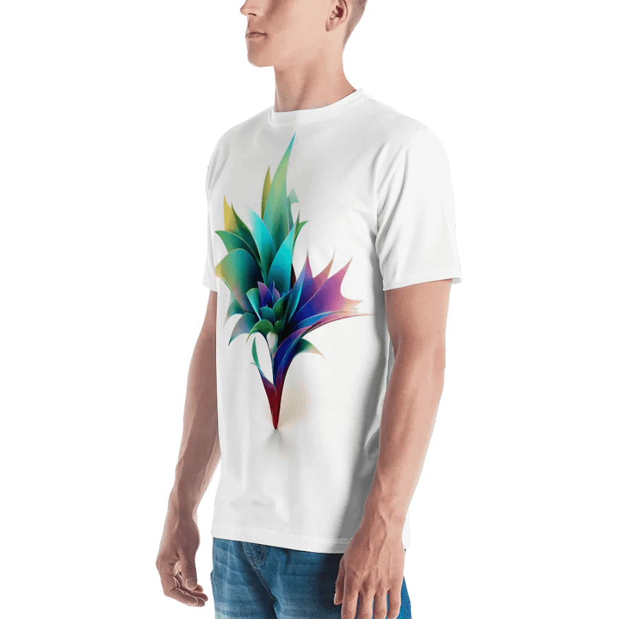 Digital Flower T shirt product image (4)