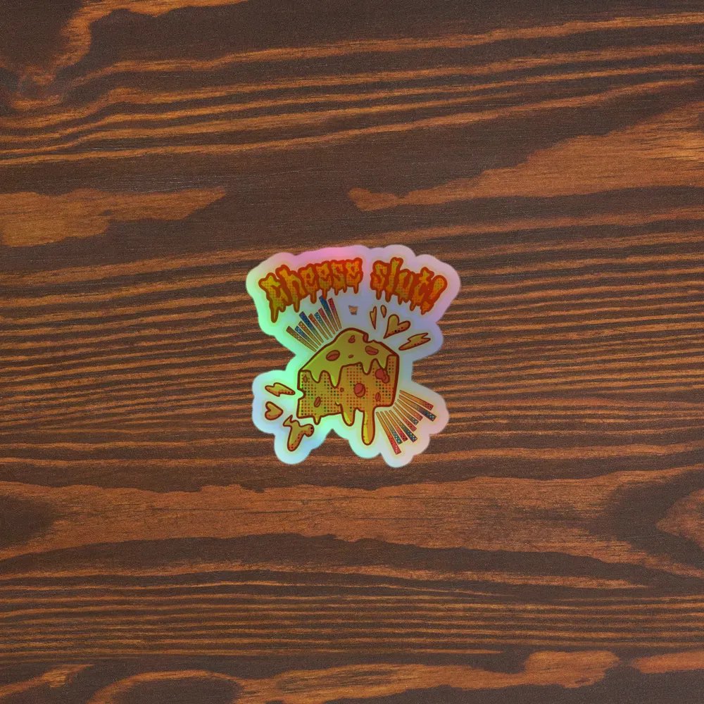 Cheese slut sticker product image (5)
