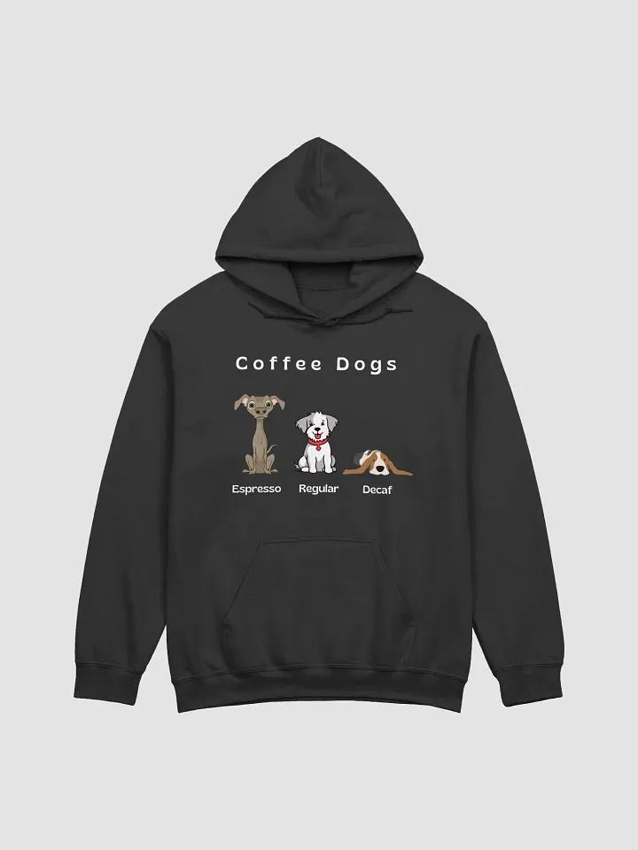Adorable Cartoon Dog Trio Hoodie product image (1)