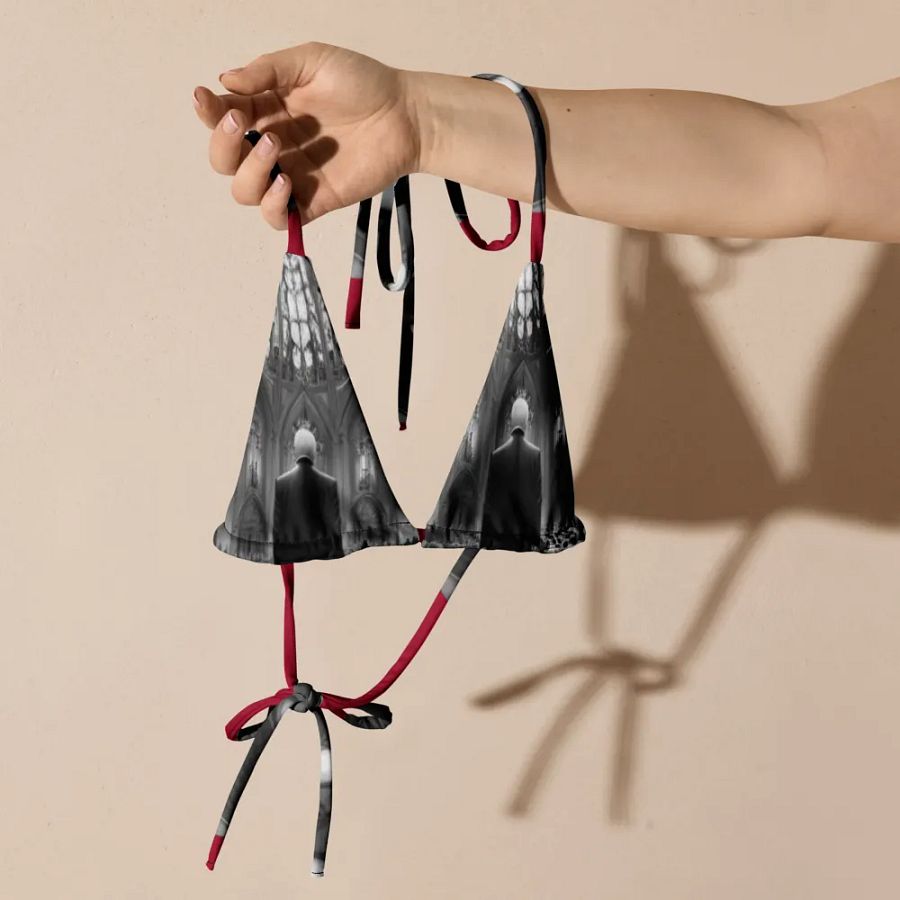 Within these Halls All-Over Bikini Top product image (9)