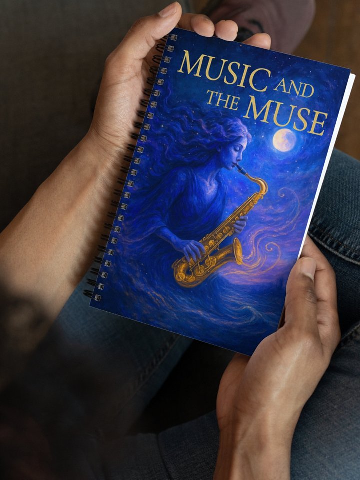 Starlight Sonata - Spiral Journal Notebook product image (2)