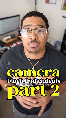 Camera Black Friday Deals PT2 

Day 19/30

@neewer #neewer #photography #sonya7iv #tech #sanangelophotographer #photographer ...