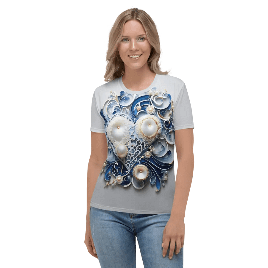 Blue Love T shirt product image (2)