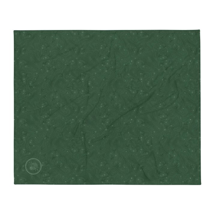 Thorne Topography Fleece Blanket (Light Green) product image (1)